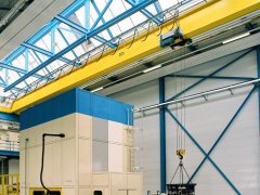 The electric overhead cranes test projects