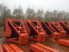 Grab Bucket Overhead Crane Deliver to Romania