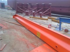 single girder overhead crane deliver to Algeria