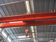 Overhead bridge crane single brake and double brake