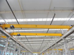 Industrial overhead crane trolley slide wire