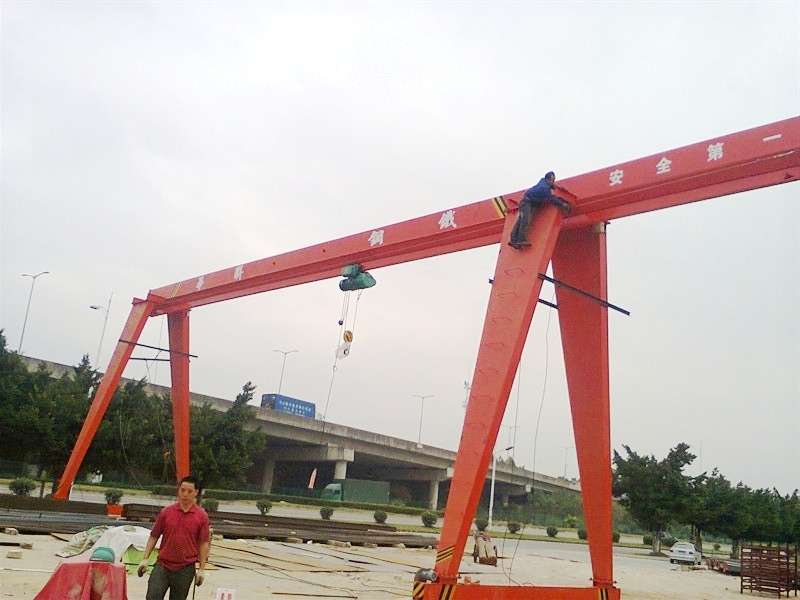 single girder gantry crane