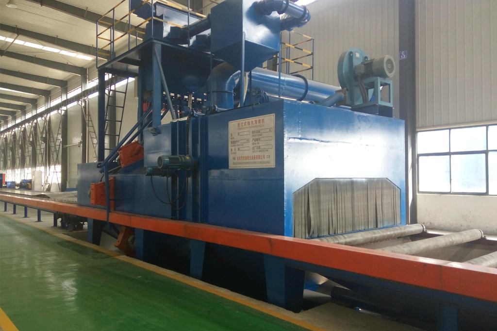 Shot Blasting Derusting Machine