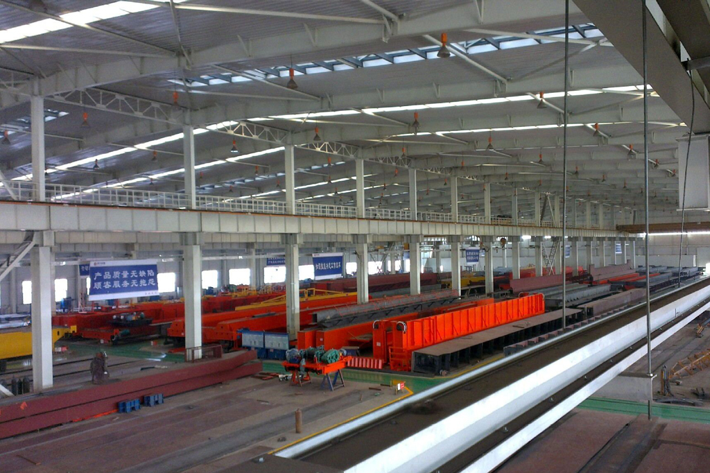 Crane Beam Processing Workshop